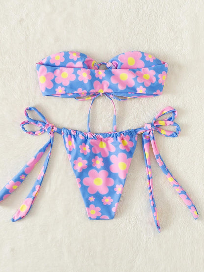 Floral Haven Bikini Set