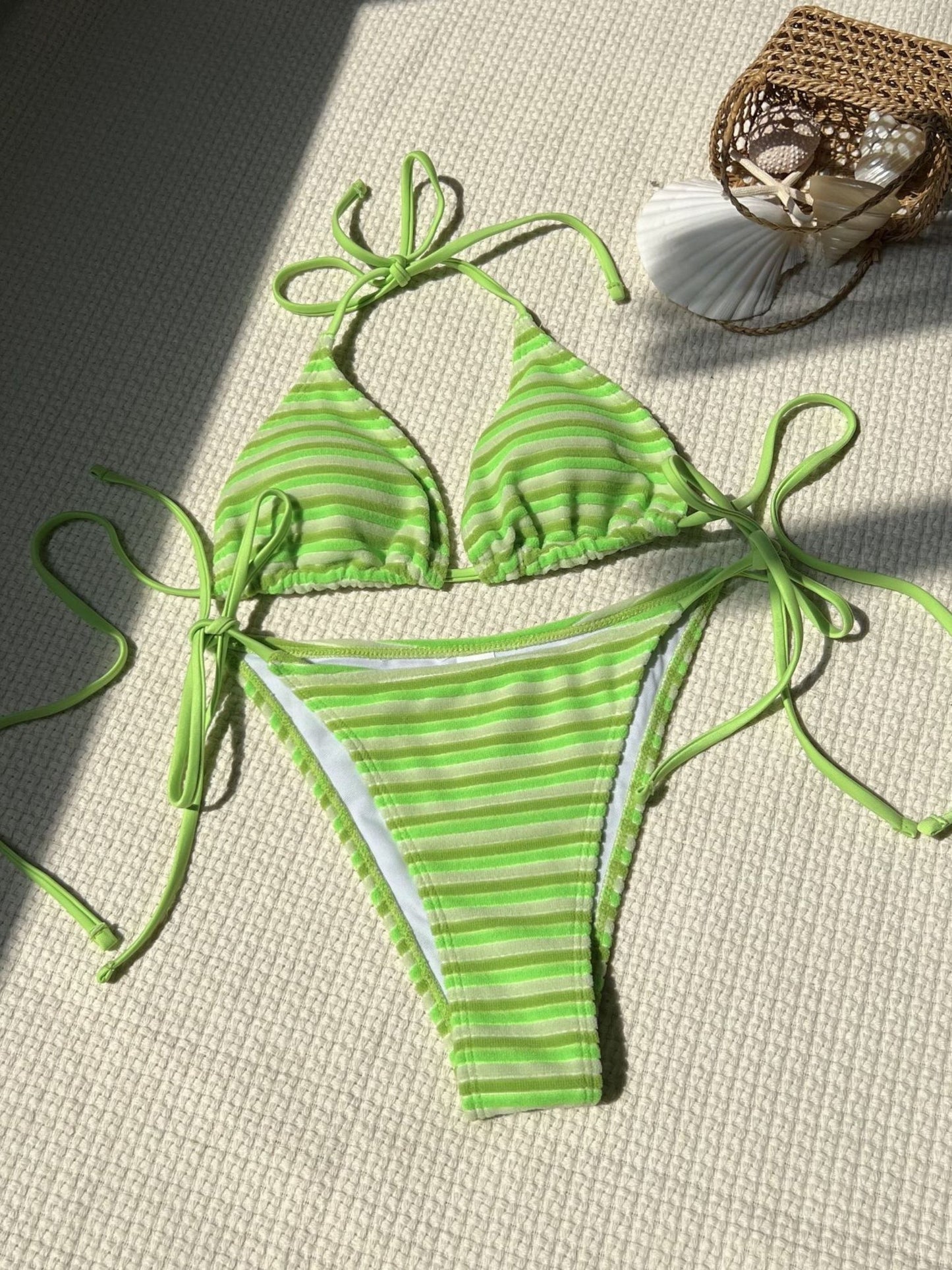 Lilo Striped Bikini Set