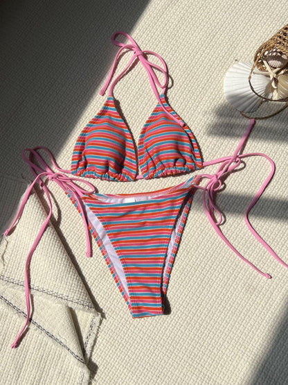 Lilo Striped Bikini Set